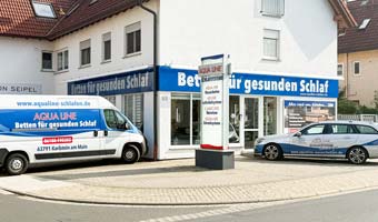 AQUA LINE Bettenausstellung in Karlstein