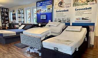 Bildergalerie Bettenausstellung AQUA LINE Schalfsysteme