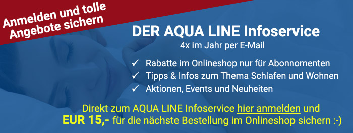 AQUA LINE Infoservice eintragen